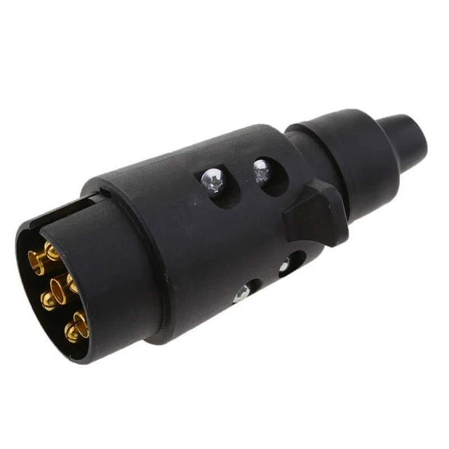 7 PIN RV Trailer Light Plug Adapter Trailer Connector Wire Harness