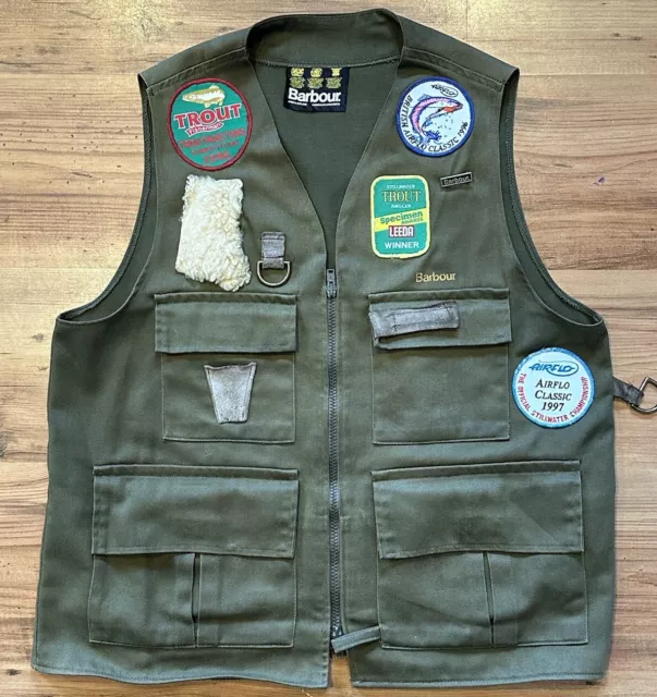 Barbour fly fishing vest online