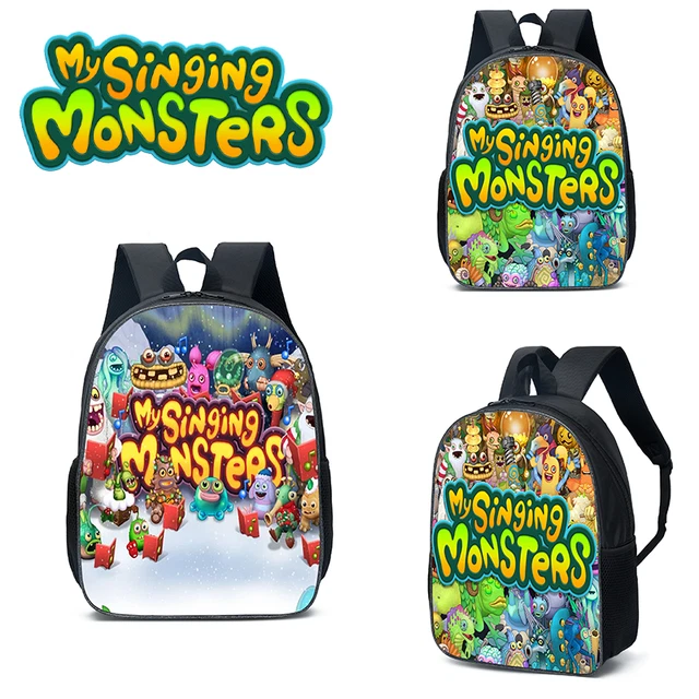 MY SINGING MONSTERS Theme Backpack For Kids 300g Weight £16.54 ...