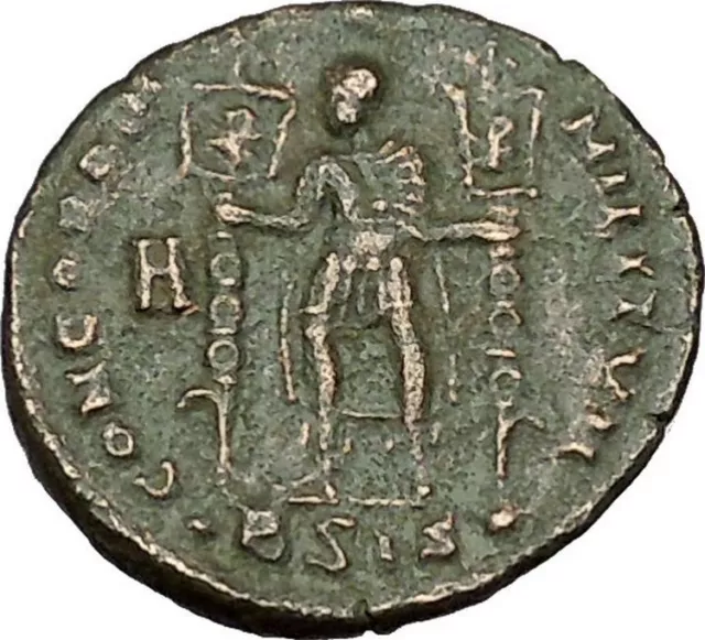 VETRANIO in the name of CONSTANTIUS II rare 350AD Ancient Roman Coin i39724