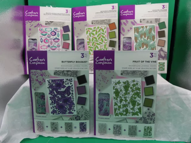 Background Layering Stamps by Crafters Companion