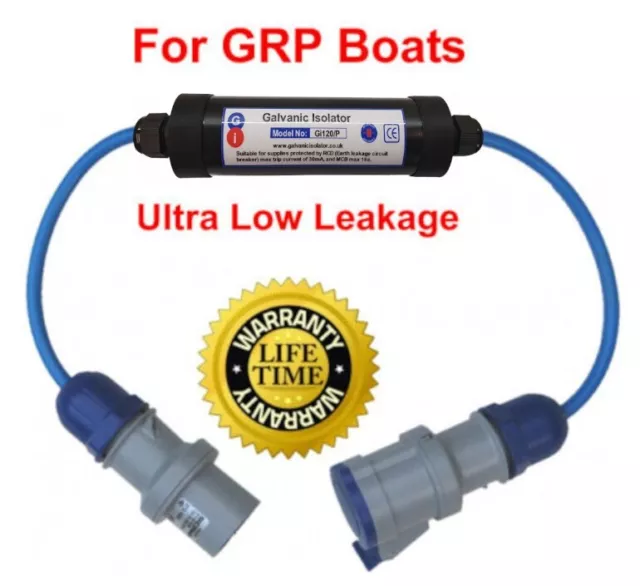 Galvanic Isolator for GRP Boats | Ultra Low Leakage | Top Protection | 500 Amp