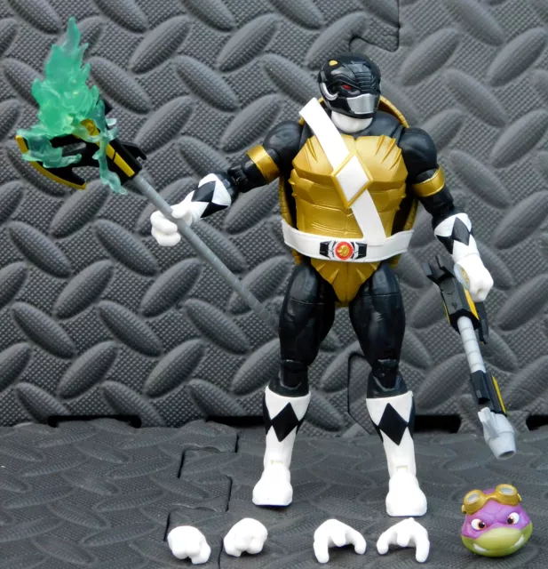 Power Rangers X Teenage Mutant Ninja Turtles Morphed Donatello Loose New.