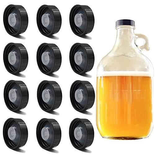 12 Pack 38mm Growler Caps Growler Lids Poly Seal Screw Caps Poly Seal Growler...