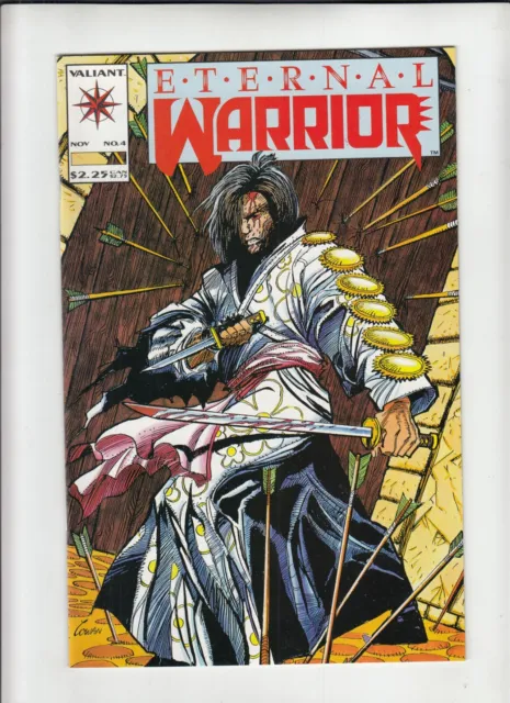 Eternal Warrior #4 (Valiant 1992) 1st Bloodshot VF