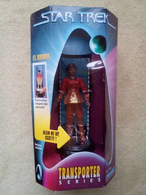 Playmates Star Trek Lt  Uhura Transporter series Figure