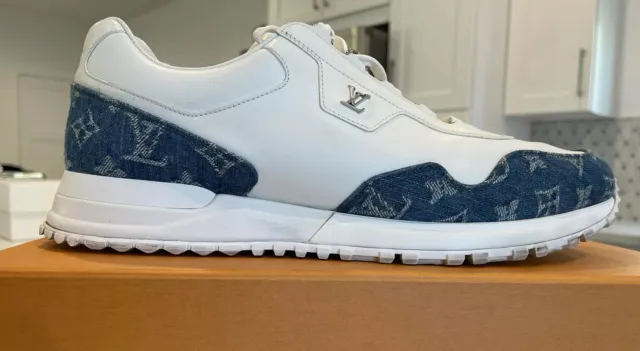 Louis Vuitton Run Away Sneaker, Blue, 11