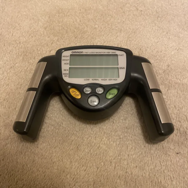 OMRON BODY FAT MONITOR - HBF-306C - health and beauty - by owner -  household sale - craigslist