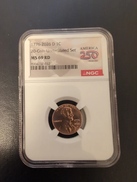 2025 P LINCOLN Shield Cent 1C NGC MS69 RD Lincoln Label THE LAST