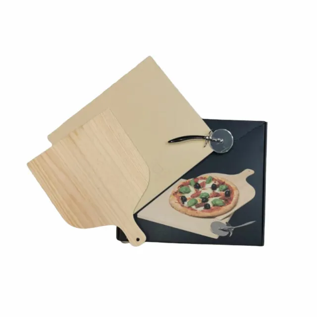 Kit Pietra per pizza refrattaria professionale Originale 38x33 cm by MarelShop®