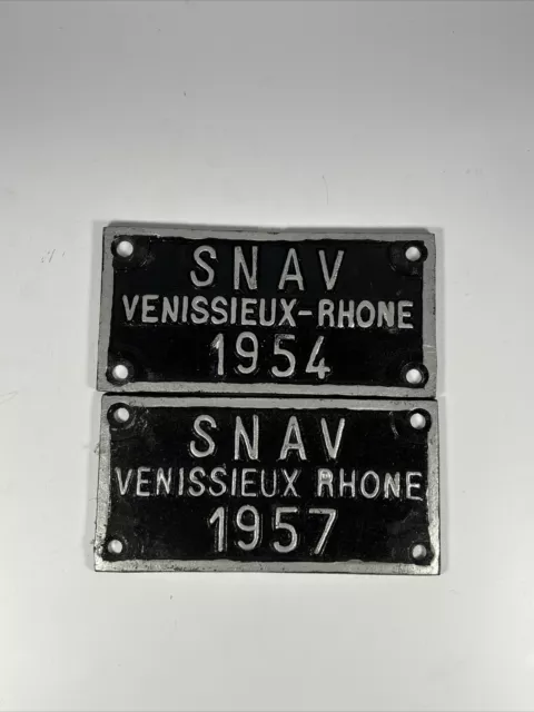 SNAV 1954/1957 Waggonschild