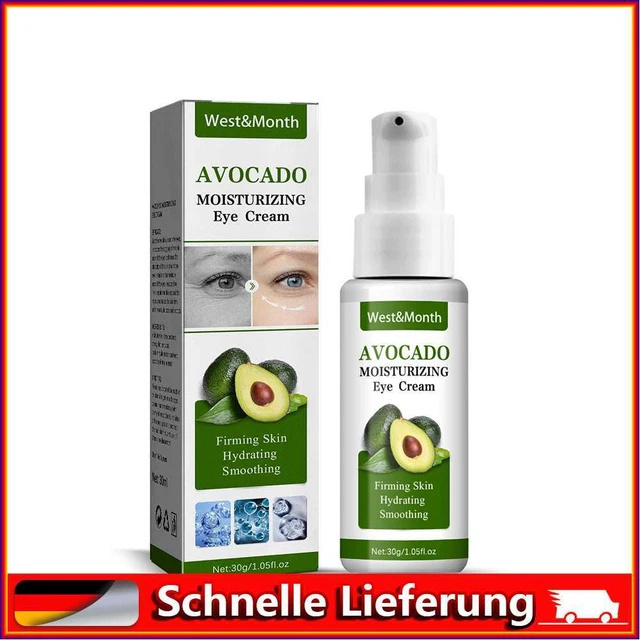 Crema hidratante para ojos de aguacate antiarrugas para eliminar ojeras reafirmante cuidado de la piel
