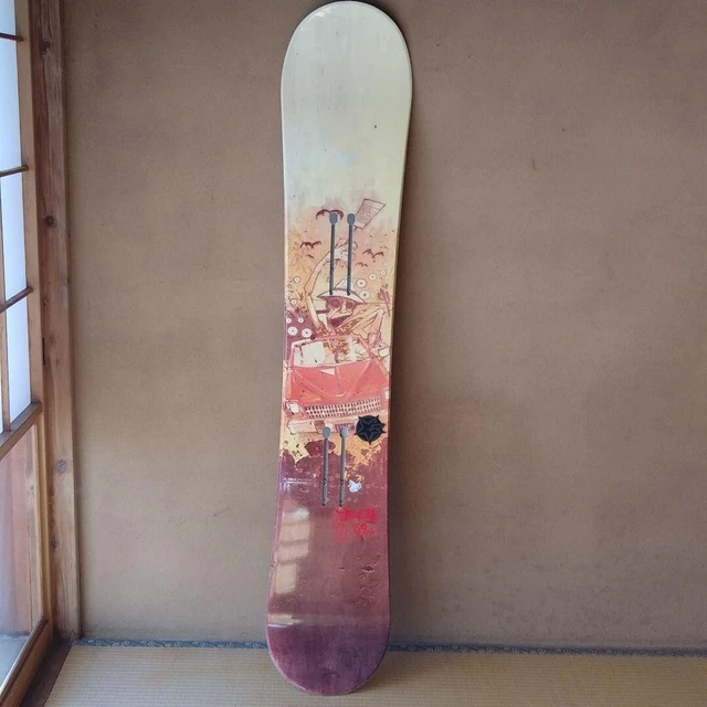 FORUM PETER LINE 151cm Fireboy vintage snowboard Rare 2002