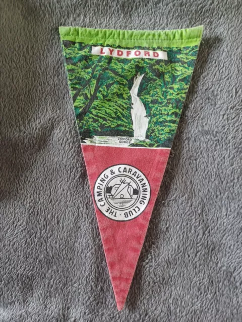 Camping And Caravanning Club - Lydford Vintage Pennant