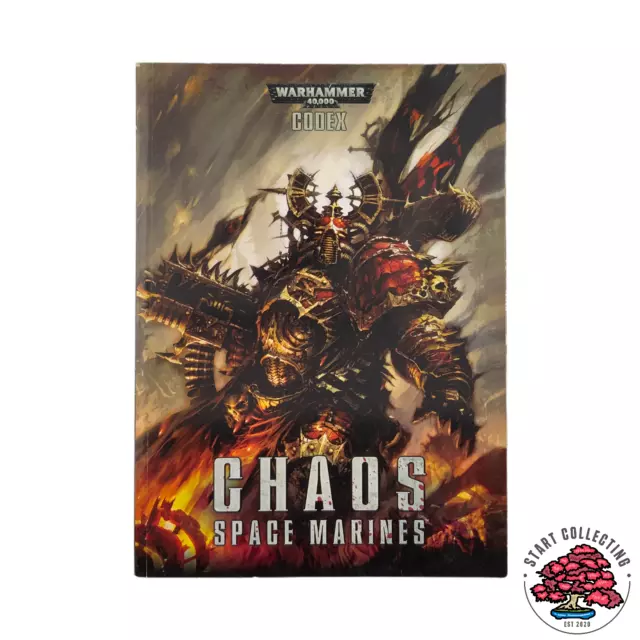 Warhammer 40k Chaos Space Marines Codex Softcover Games Workshop Deutsch