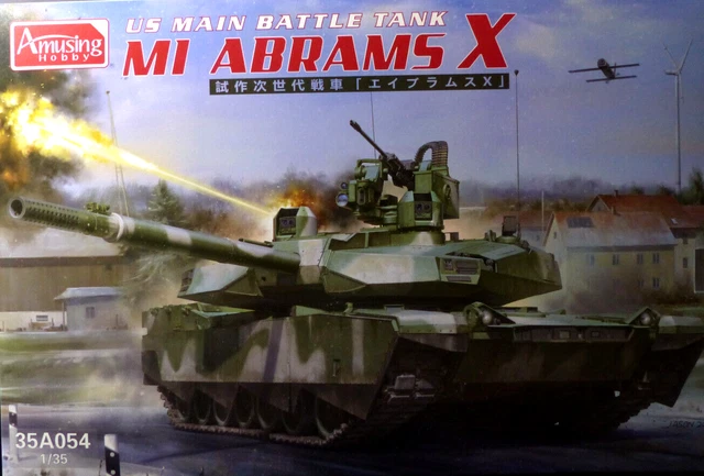 AMUSING HOBBY 35A054 - 1:35 US Main Battle Tank M1 ABRAMS X EUR 44,50 ...