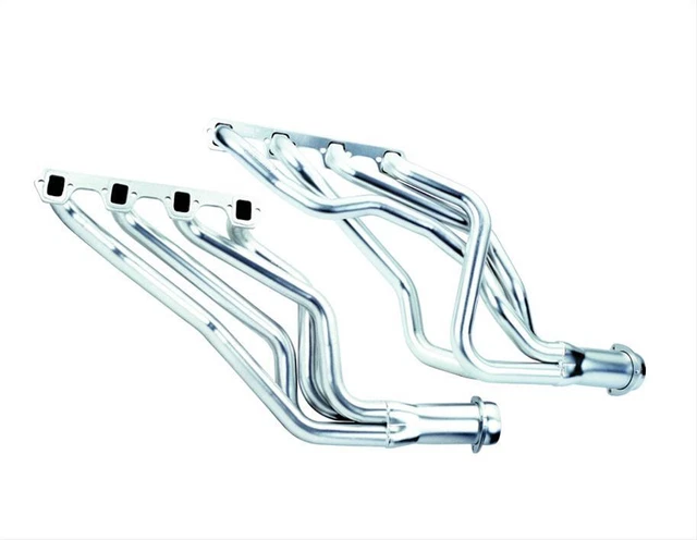 Flaming River Exhaust Headers Full-Length Silver Ceramic Coated 1 5/8" Primaries