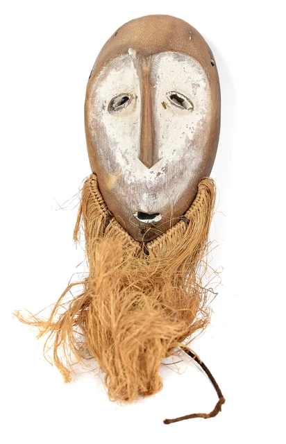 Lega Passport Mask with Beard Congo