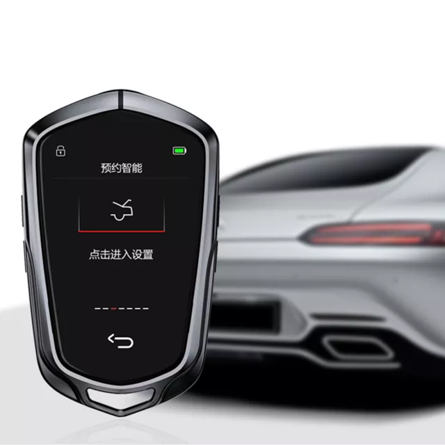 HD LCD Touch Screen Smart Remote Car Key For One-button Start Anti-scratch Film