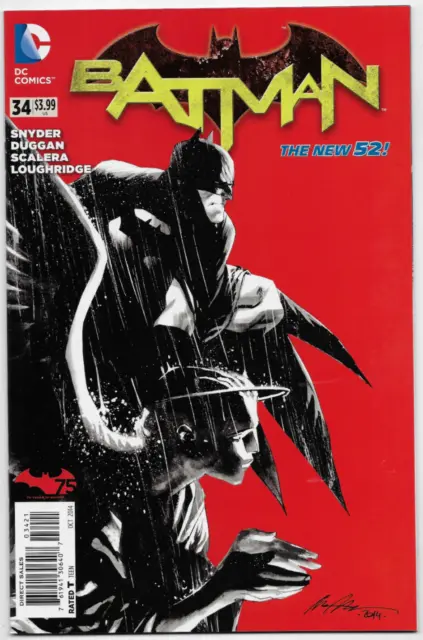 Batman #34 DC Comics 2014 Rafael Albuquerque 1:25 Incentive Variant
