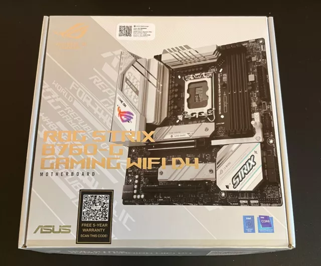 ASUS ROG Strix B760-G Gaming WiFi D4 LGA 1700 MicroATX Intel Carte Mère