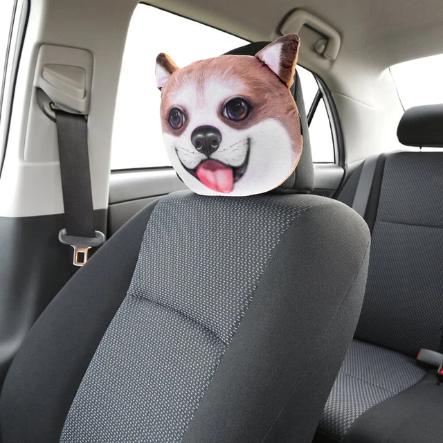Small Neck Pillow Cute 3d Head Pillow Car Neck Pillow Car Seat Headrest Interior 8