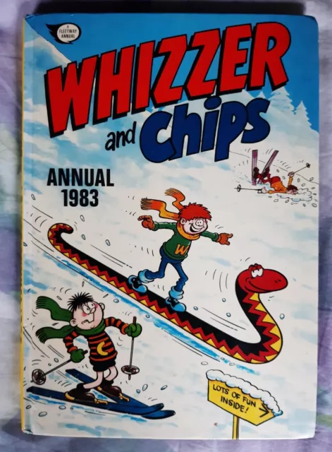 Whizzer And Chips 1983 Christmas Hardcover Annual