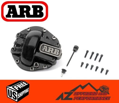 ARB USA M186 Dana 30 Anteriore Differenziale Cover Nero per 18 + Jeep Wrangler