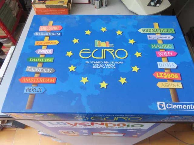 Euro - Jeu de Table - Clementoni - Excellent État