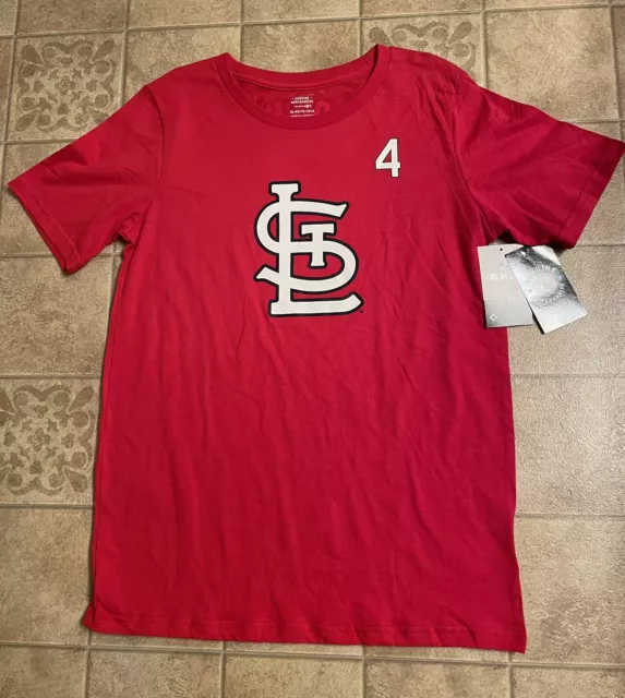 St Louis Cardinals Youth XL 14/16 Yadier Molina T-Shirt New With Tags