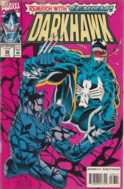 Darkhawk #36, Vol. 1 (1991-1995, 2018) Marvel Comics, High Grade