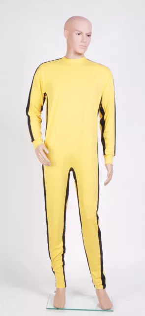 The Game of Death Bruce Lee Jumpsuit Classic Movie Cosplay Costume Tailored