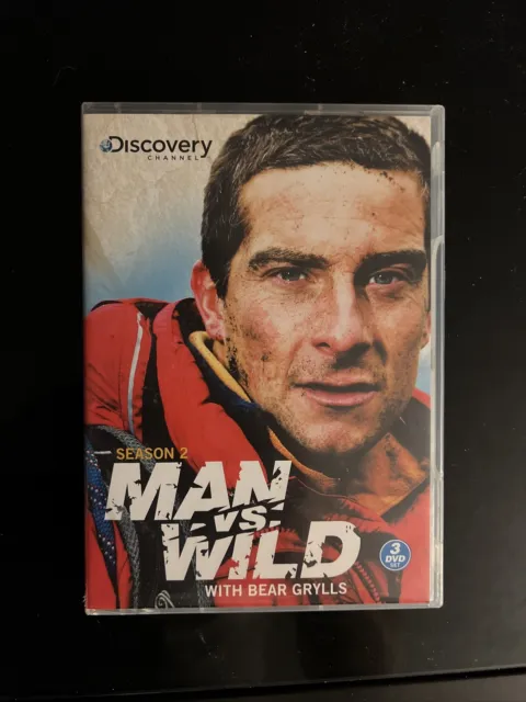 Man Vs. Wild - Season 2 (DVD, 2008, 3-Disc Set)