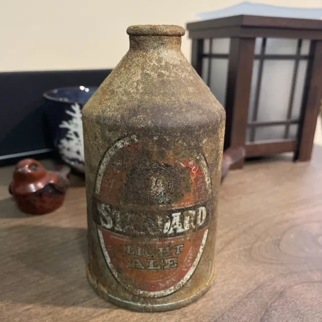 Scarce Standard Light Ale Crowntainer Cone Top IRTP 1940’s xxEMPTYxx