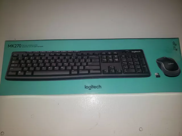 Logitech MK270 Wireless Keyboard and Mouse Combo (920-004536)