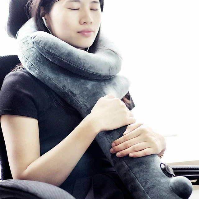 Inflatable Cervical Neck Traction Air Inflatable Pillow Neck Head Stretcher Pain