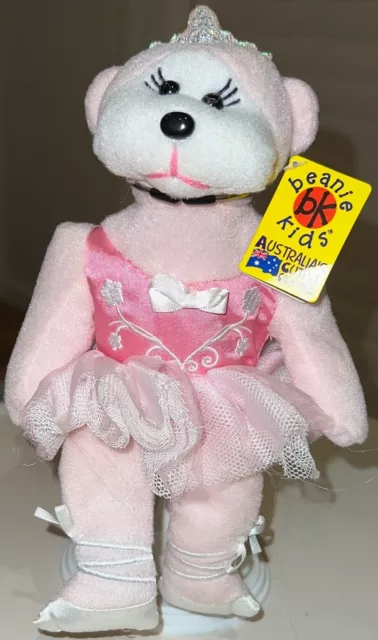 BEANIE KIDS “Allegra The Ballerina” Beautiful Little Teddy Bear Soft Toy Friend