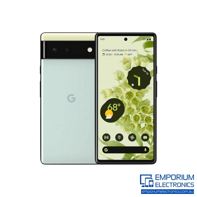 GOOGLE PIXEL 6 - 128GB - Sorta Seafoam (Unlocked) New