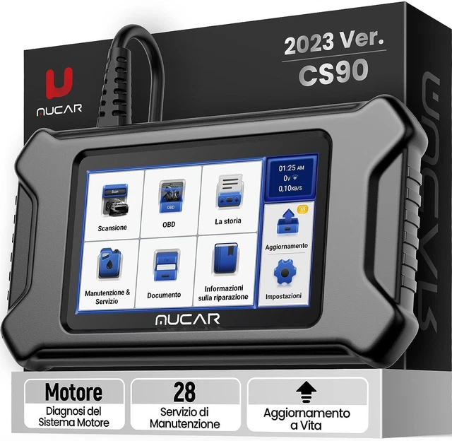 Mucar CS90 Diagnosi Auto Veicoli OBDII Diagnostica 28 servizi di manutenzione