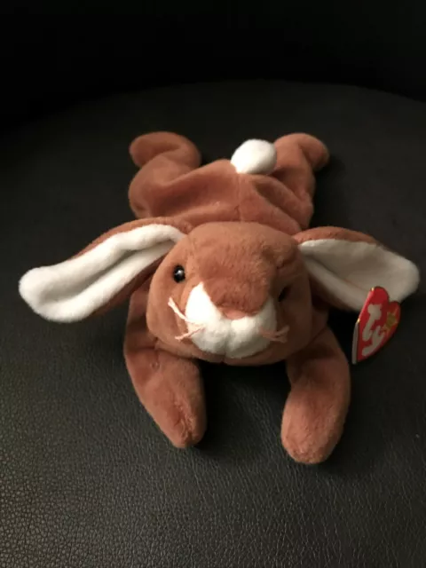 TY Beanie Baby EARS the Bunny Rabbit PVC 1995 RARE Waterlooville Hants MWMT