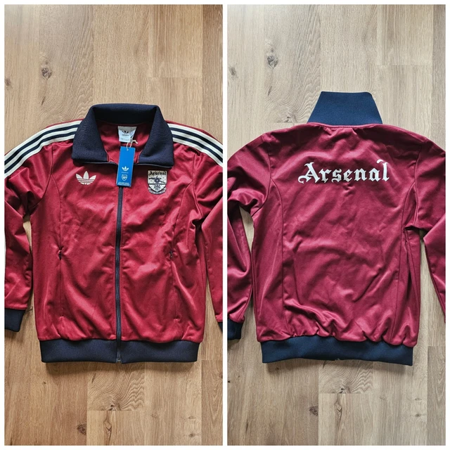 ADIDAS×ARSENAL AFC 91-93 Track Top-L Arsenal X Adidas Retro Track Top - Football Shirt Culture