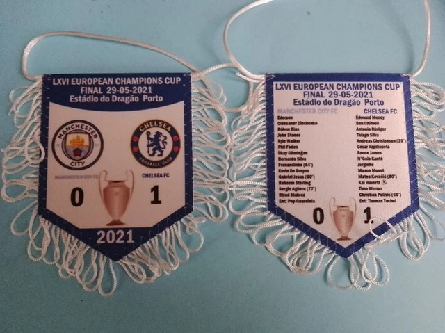 Fanion Géant Tissu Chelsea Vs PSG – Finale Coupe Du Monde 2025 – Fabriqué En France