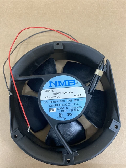 NMB Cooling Fan 5920PL-07W-B20 48VDC 0.33A DC Fan