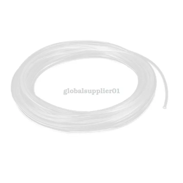 A● PU Pneumatic Tube Hose 6mm x 4mm Fleaxible Fuel Gas Air Tubing 10m Clear