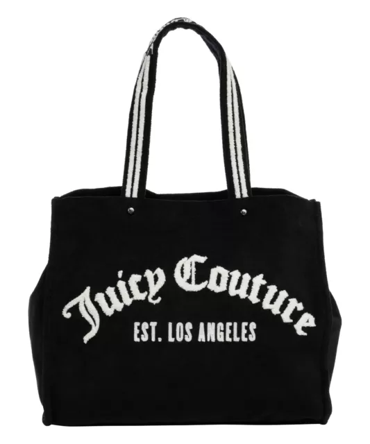 Juicy Couture Shopping Bag damen iris BEJIR5467WJZ000 Black Schwarz groß tasche