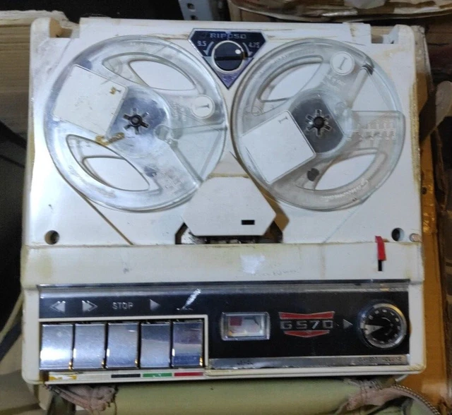 Enregistreur à Bobines Geloso G-651 - Pièce De Collection - À Vérifier
