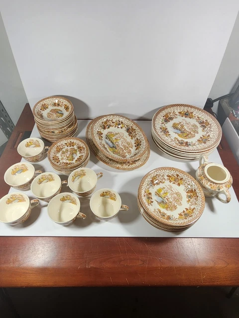 45 pc Vintage Fred Roberts Co. San Francisco Dinnerware Set ~ Made in Japan