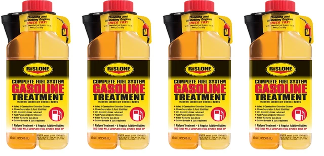 4x Bars Leaks Fuel Additive 4700 Rislone For Gasoline Fuel System Treatment
