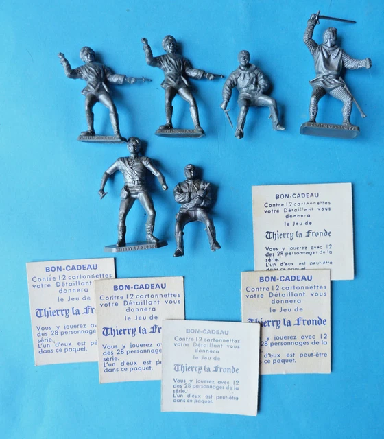Lot De 3 Figurines CAFE MOKAREX : Zaharia, Jehan Et Judas (Thierry La Fronde) - Occasion
