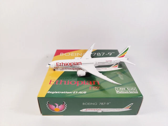 YSAEDATY pour: modèle d'avion Ethiopian Airlines 787 B787 en Alliage moulé sous Pression 1/400